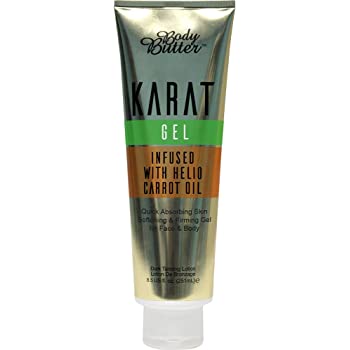 Karat Gel Body Butter Infused with Helio Carrot Oil - for sale online from Bronze Age Tanning Limited, County Donegal, Ireland